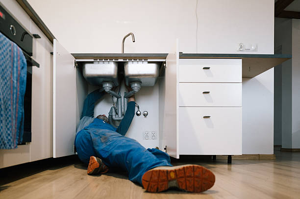 Professional Drain Cleaning technician working in California City, CA